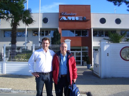amel1 Jaume con Antoine en La Rochelle